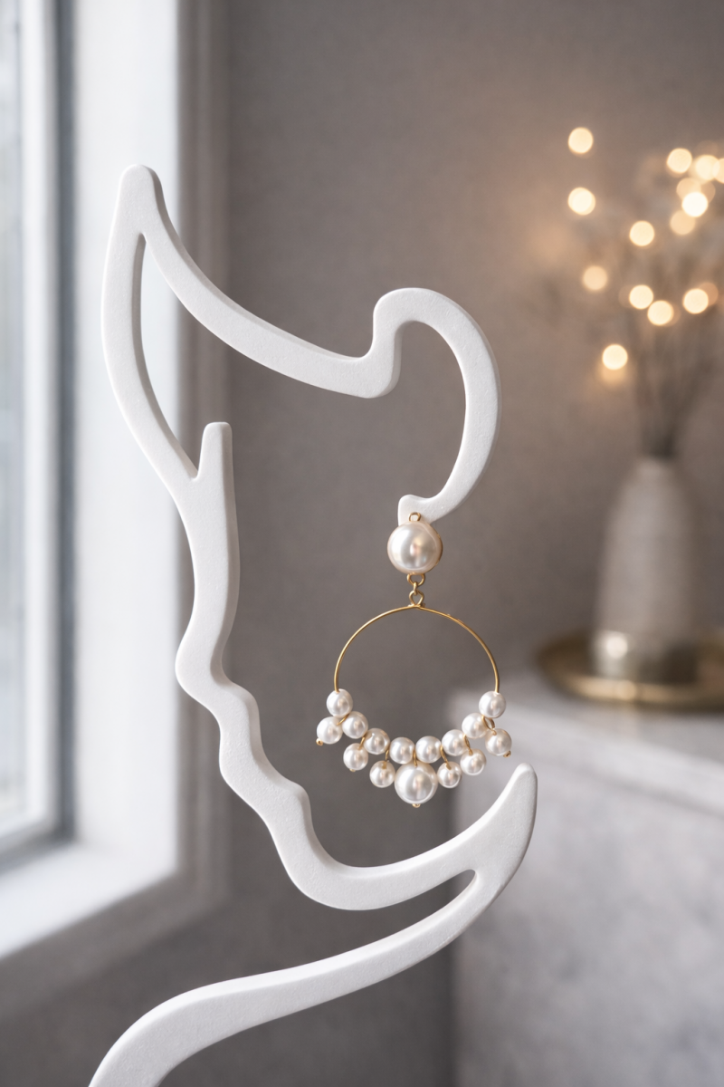 Boucle d’oreille — argent