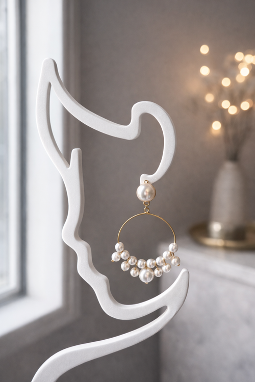 Boucle d’oreille — argent