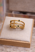 Bague triples — argent