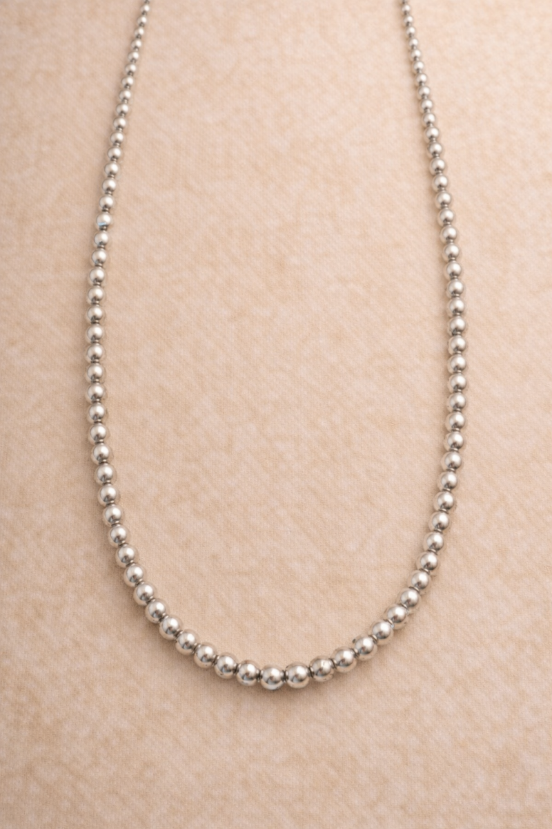 Collier bille — Argent