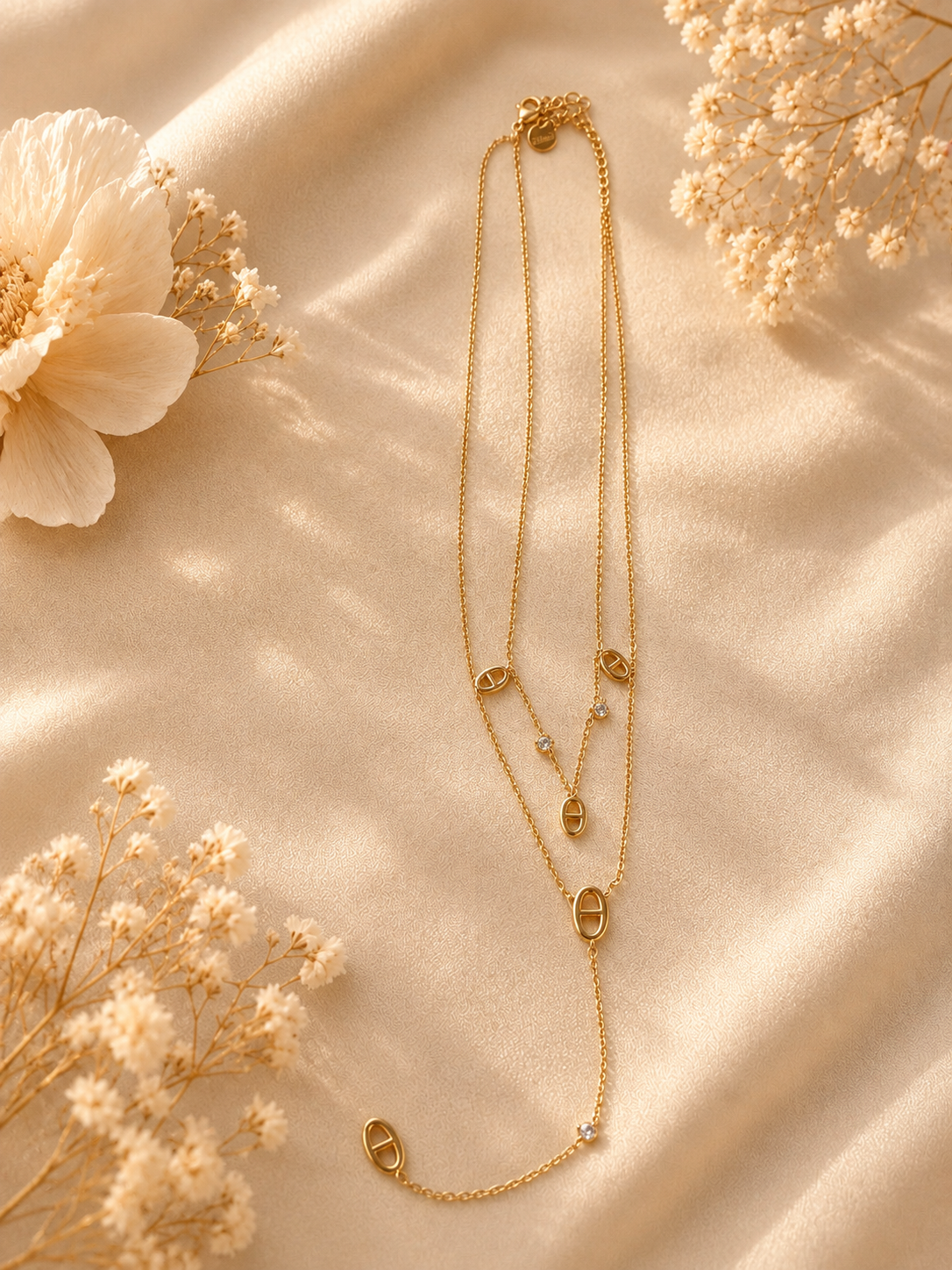 Collier double Olivia