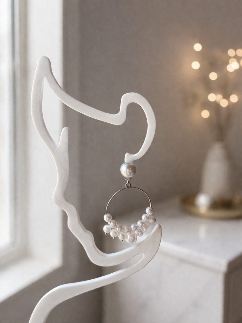 Boucle d’oreille — argent