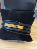 Bracelet homme cuir