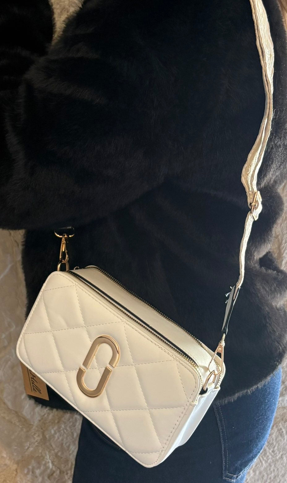 Sac à main effet cuir
