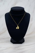 Collier cœur — argent blanc