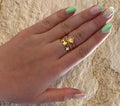 Bague triple