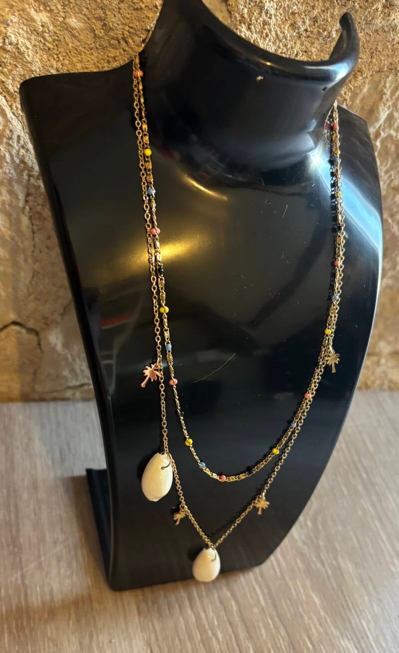 Collier coquillages
