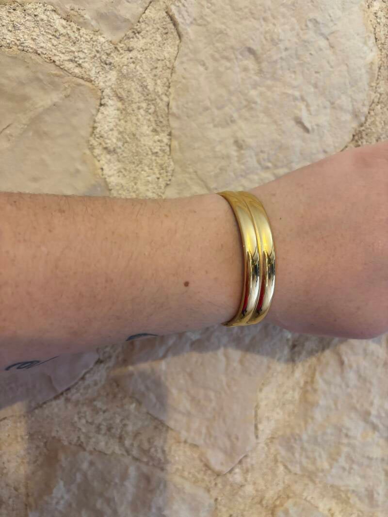 Bracelet jonc — argent