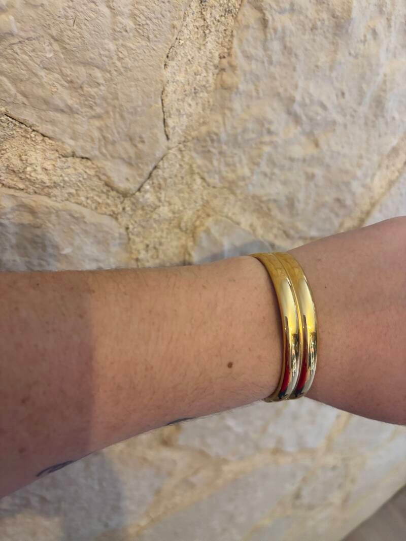 Bracelet jonc — argent