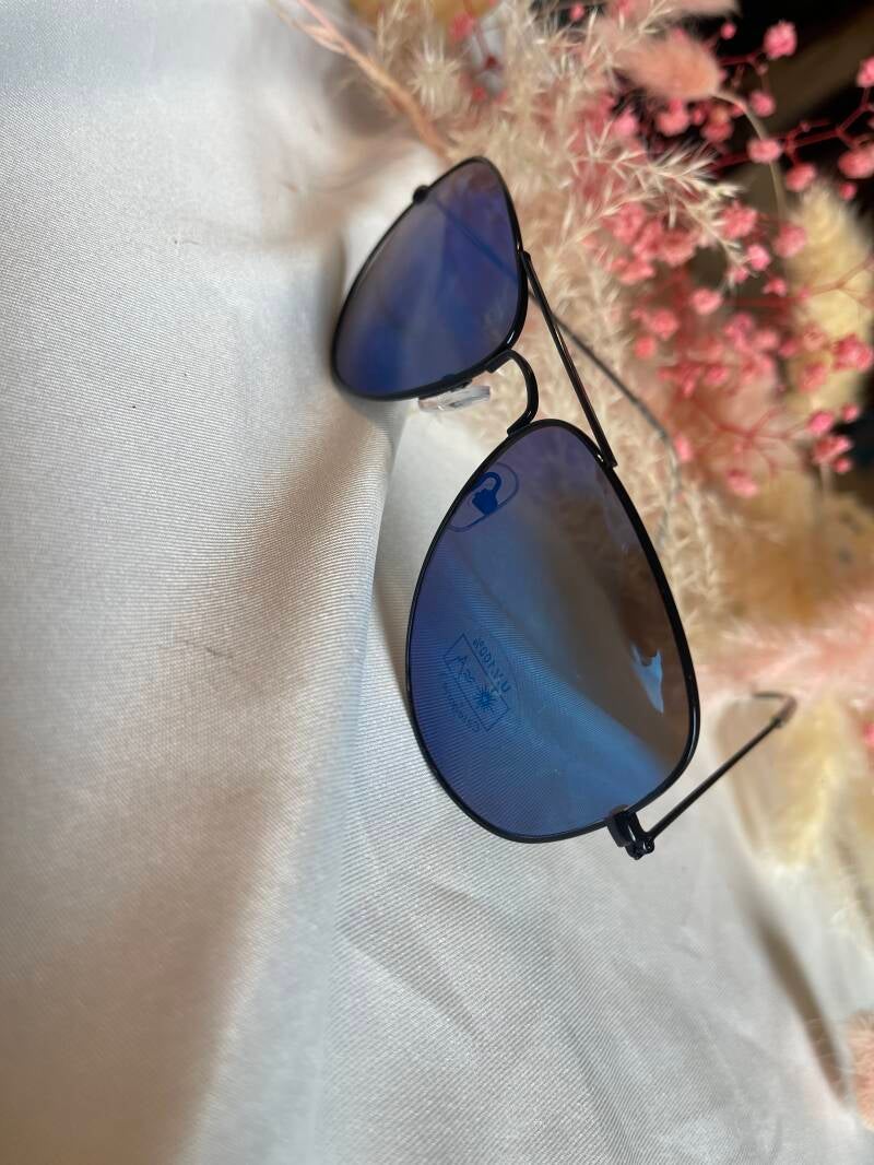 Lunettes de soleil — Bleu