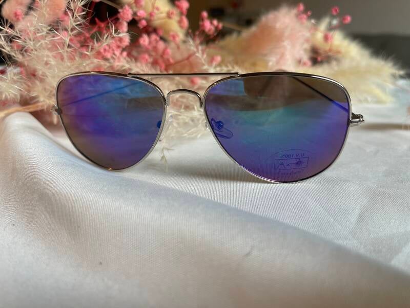 Lunettes de soleil — Bleu