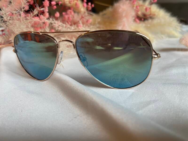 Lunettes de soleil — Bleu