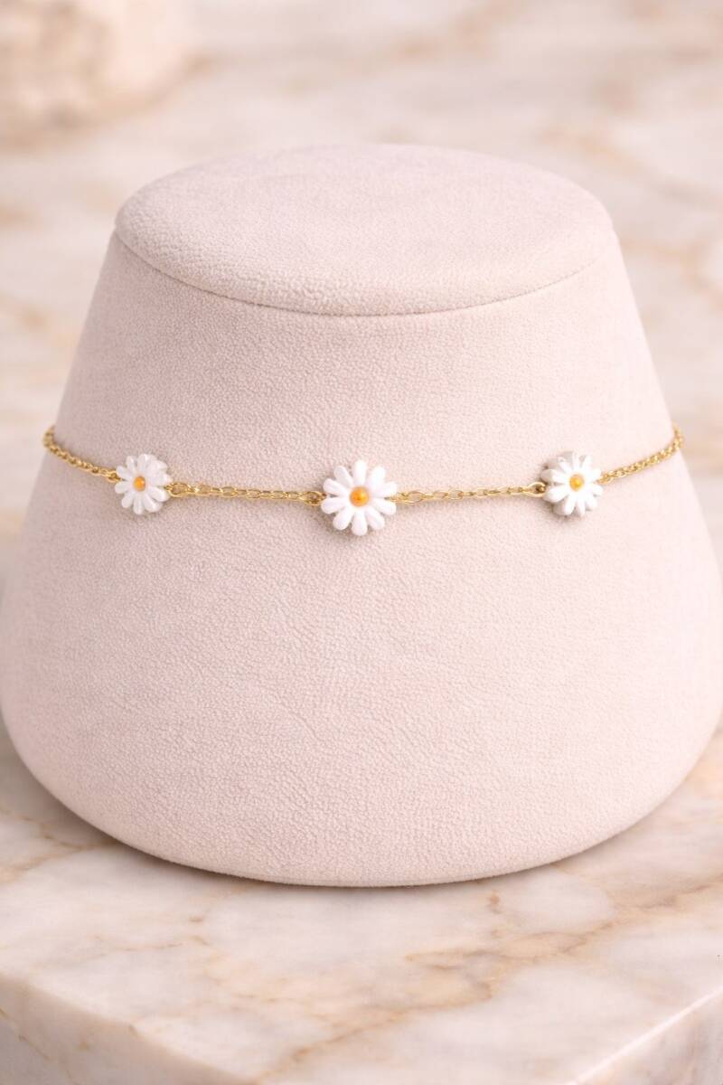 Bracelet pâquerette