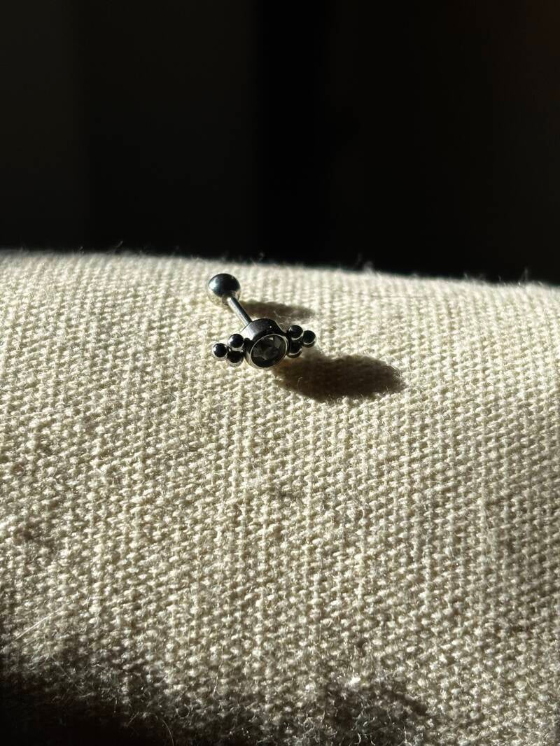 Piercing oreille — argent